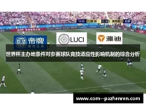 世界杯主办地条件对参赛球队竞技适应性影响机制的综合分析